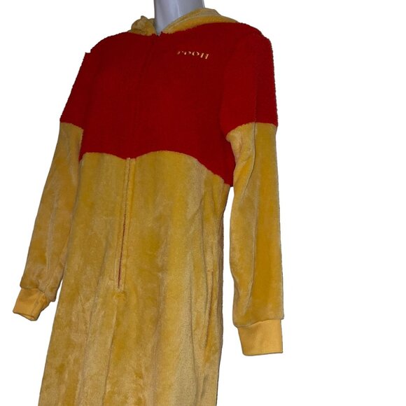 Disney Winnie the Pooh Pajamas Women S 4 6 Unionsuit Costume Soft Fleece Costume - Picture 4 of 10
